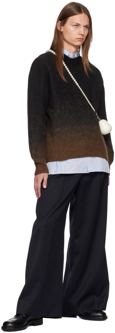 Džemper Simone Rocha Simone Rocha Relaxed Gradient Sweater Smeđa | MIMK4MB 0657, 3