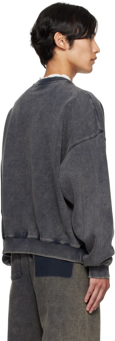 Dukserice We11done We11done Bleached Sweatshirt Siva | WD-TS2-25-785-U-DN, 2
