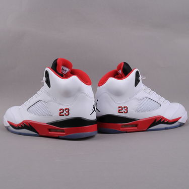 Tenisice i cipele Jordan Air Jordan 5 Retro "Fire Red" 2013 Bijela | 136027 120, 3