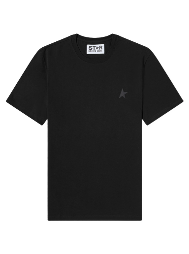Majica kratkih rukava Golden Goose Small Star Chest Logo Tee Crna | GMP01220-P000593-90100