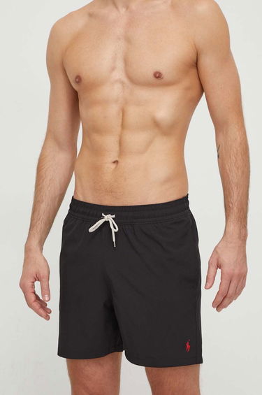 Kratke hlače Polo by Ralph Lauren Traveler Swim Crna | 710907255002, 2