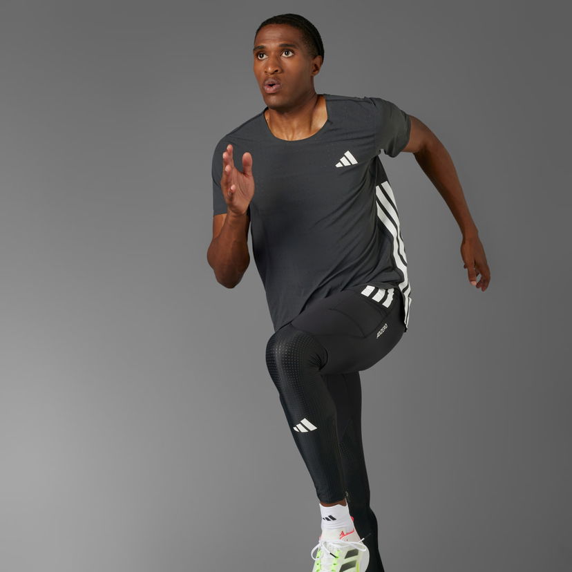 Majica kratkih rukava adidas Performance Adizero Running T-Shirt Siva | JF3473