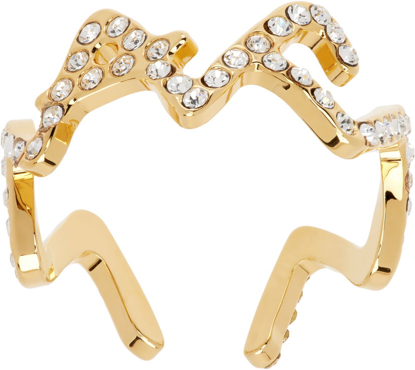 Prsten Marni Marni Symbol Crystal Ring Metalik | ANMV0130N0 P6527