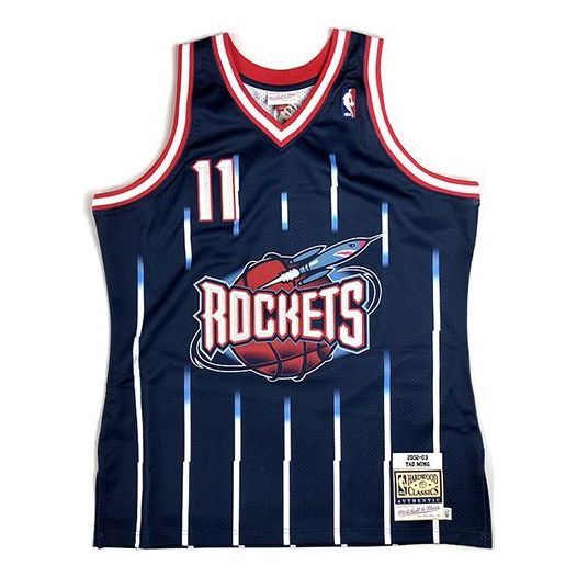 Dres Mitchell & Ness Mitchell & Ness Houston Rockets Authentic Jersey Plava | AJY4GS18087-HRONAVY02YMI