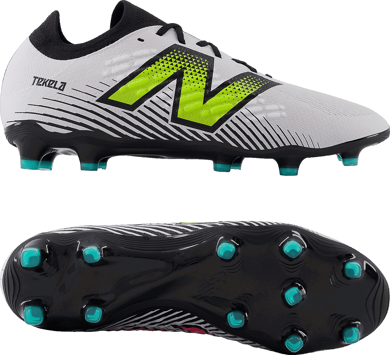 Tenisice i cipele New Balance Tekela Magia Low Laced FG v4+ Bijela | st2fl-h45, 1