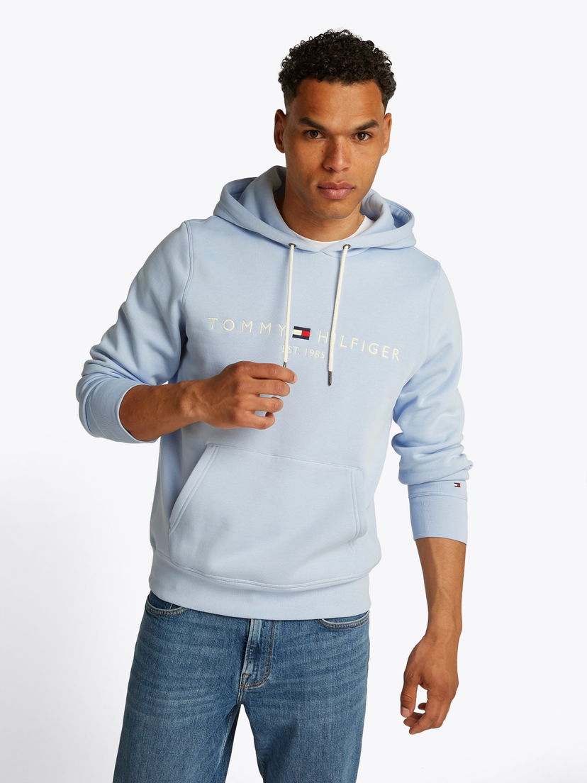 Dukserice Tommy Hilfiger Tommy Hilfiger Logo Hoodie Plava | MW0MW11599C1O