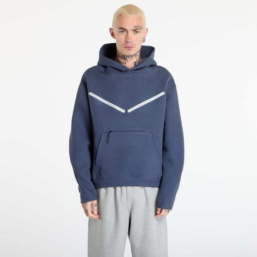 Dukserice Nike Tech Pullover Hoodie with Reflective Accents Tamnoplava | HV1342-437
