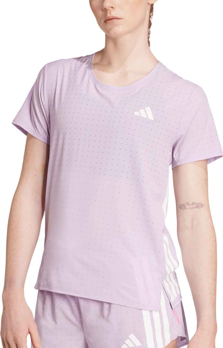 Majica kratkih rukava adidas Originals Perforated Performance T-Shirt Adizero Ljubičasta | jv7173, 0