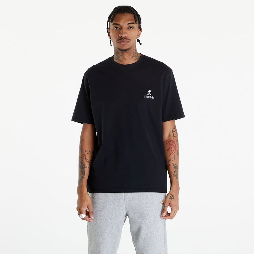 Majica kratkih rukava GRAMICCI One Point Logo Tee UNISEX Black Crna | G4SU-T096 BLACK