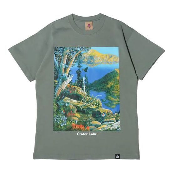 Majica kratkih rukava Nike ACG ACG Crater Lake Graphic T-Shirt Zelena | DA4878-365
