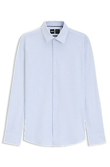 Košulja BOSS Slim Fit Performance Stretch Shirt Plava | 50545306
