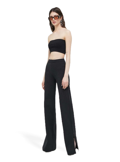 Hlače GCDS GCDS Trousers Crna | SS23W390803