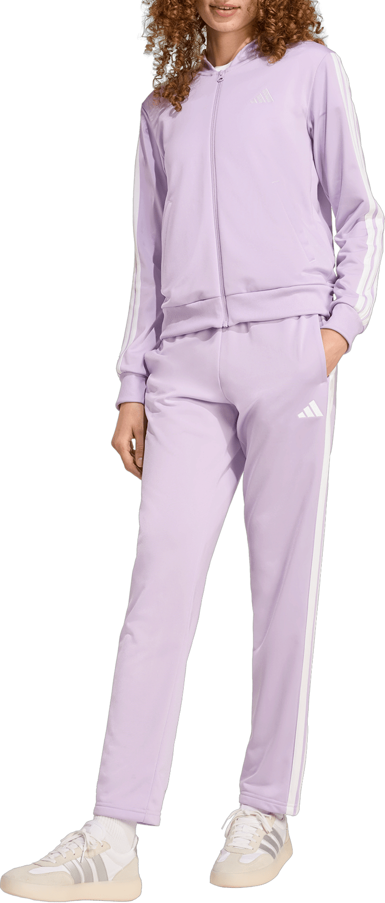 Trenerka adidas Originals Essentials 3-Stripes Tracksuit Ljubičasta | jx0511, 0