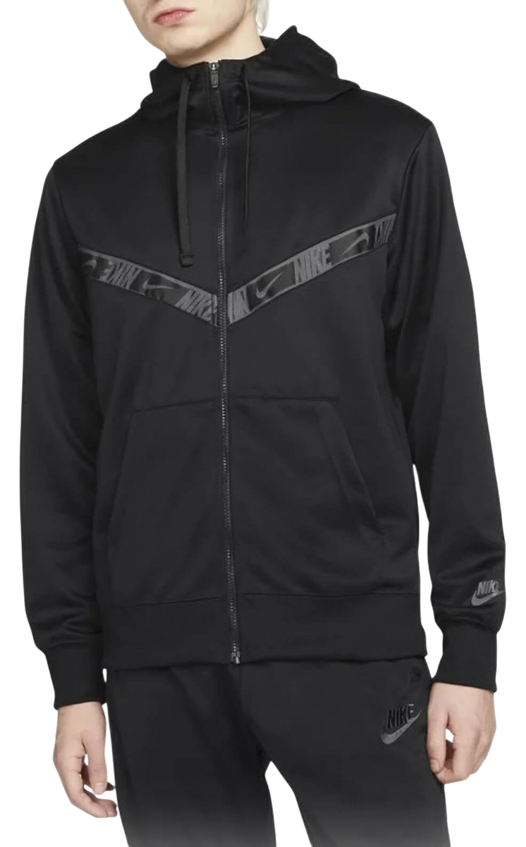 Dukserice Nike Repeat Hooded Jacket Crna | dm4672-013