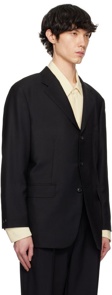 Jakna Maison Margiela Maison Margiela Mohair Blazer Crna | S50BN0536 M35259, 1