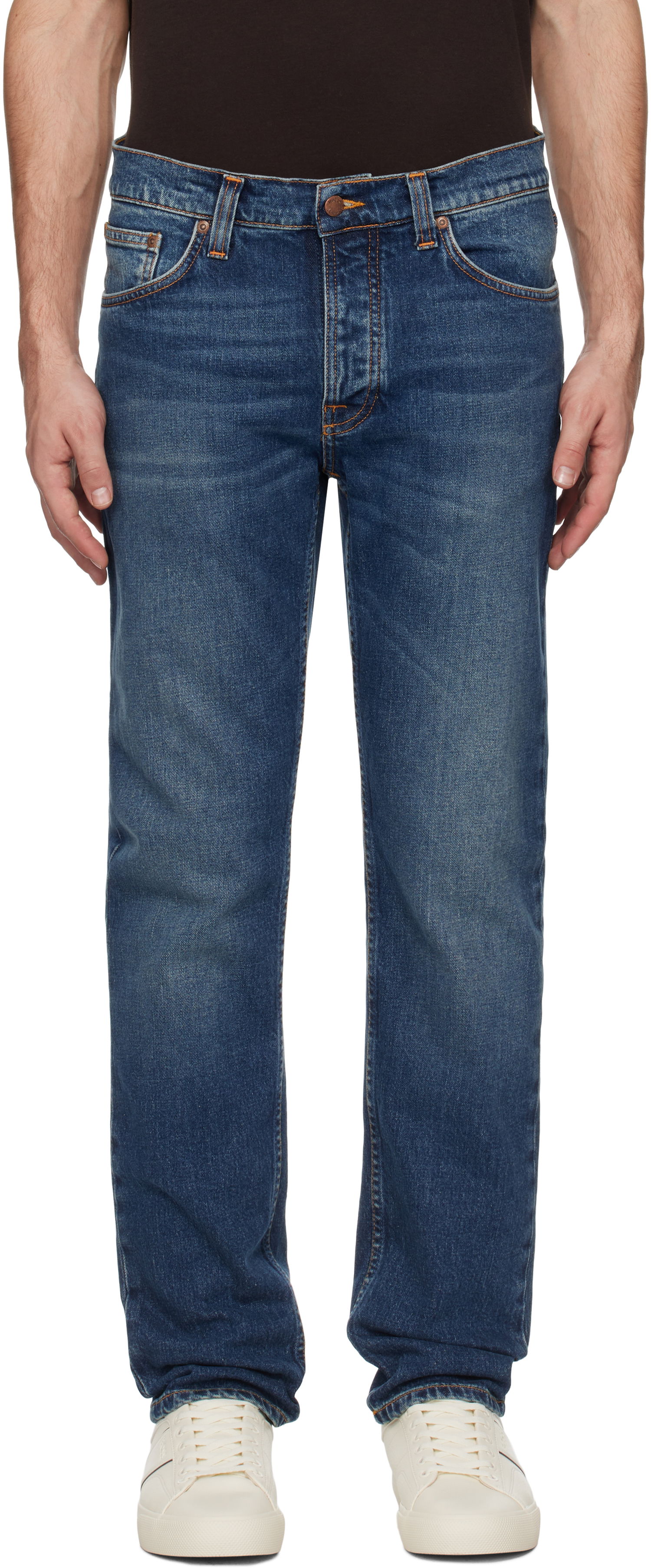 Jeans Nudie Jeans Ollie Jeans Plava | 114780, 0