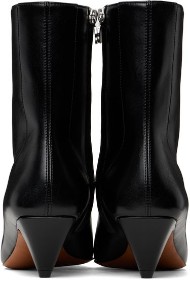 Njega cipela Stella McCartney Stella McCartney Stella Spur Kitten Heel Boots Crna | 810562W0U70, 1