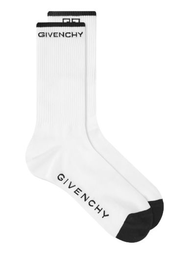Čarape Givenchy 4G Logo Socks Bijela | BMB02A4037-116