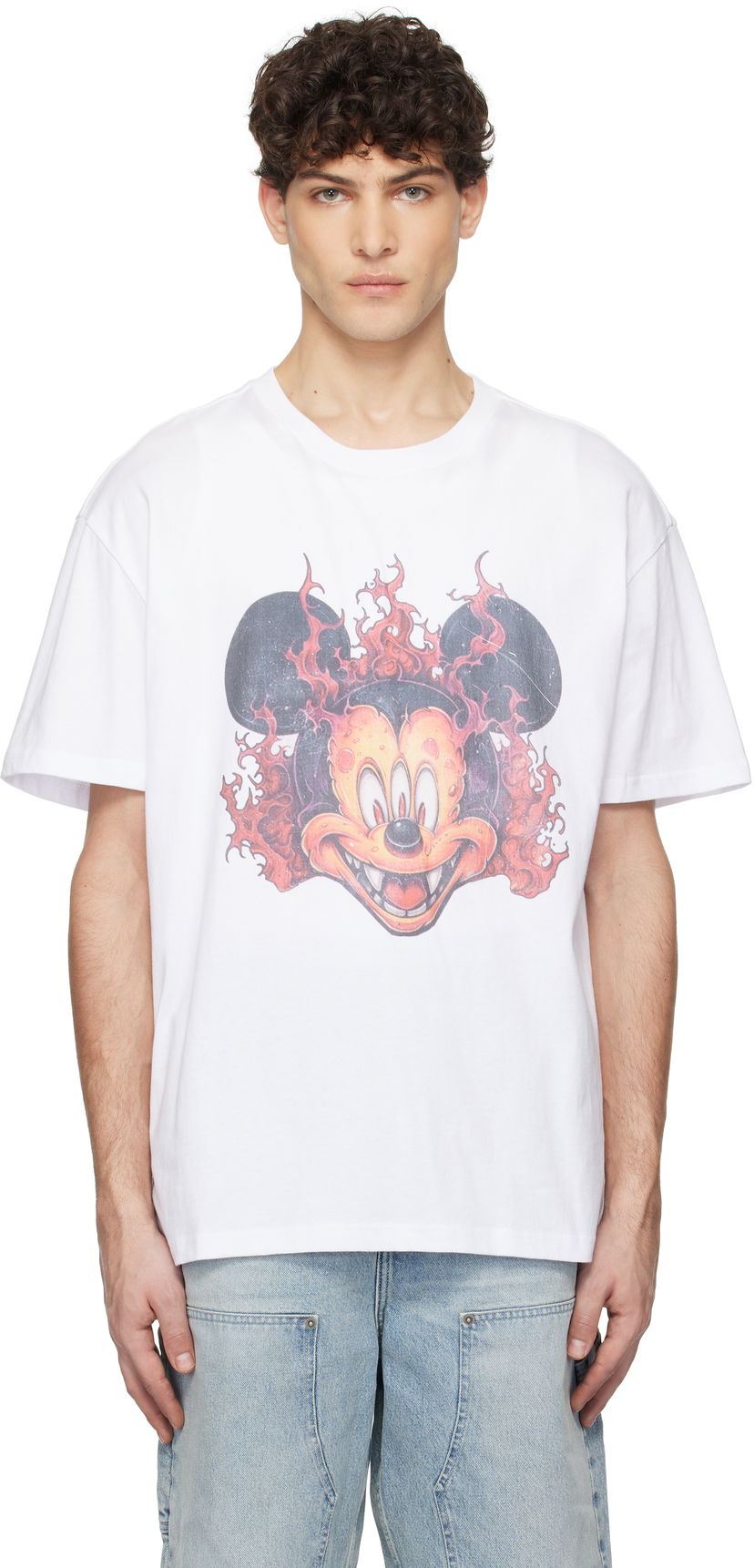 Majica kratkih rukava Ksubi Ksubi Fuego Biggie Graphic T-Shirt Bijela | MPS25TE044