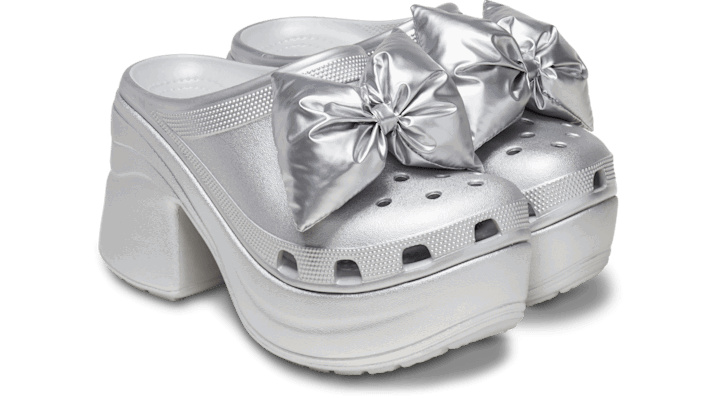 Tenisice i cipele Crocs Siren Metallic Bow Clogs Metalik | 210050-0P1, 1