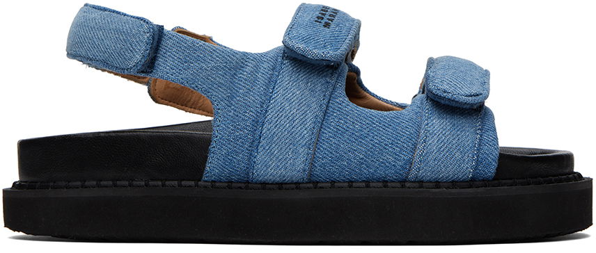Tenisice i cipele ISABEL MARANT Isabel Marant Madee Denim Sandals Crna | 23PSD0023FA-A1B89S, 0