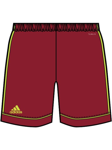 Kratke hlače adidas Performance Squadra 17 Shorts Tamnocrvena | cf0394