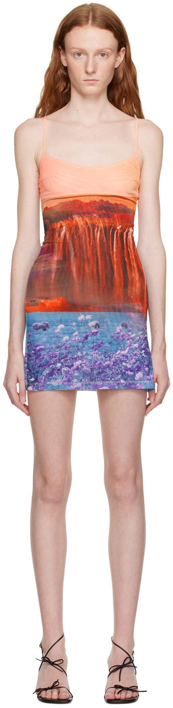 Haljina Miaou Miaou Anya Print Mini Dress Višebojno | 5026PM1OAS