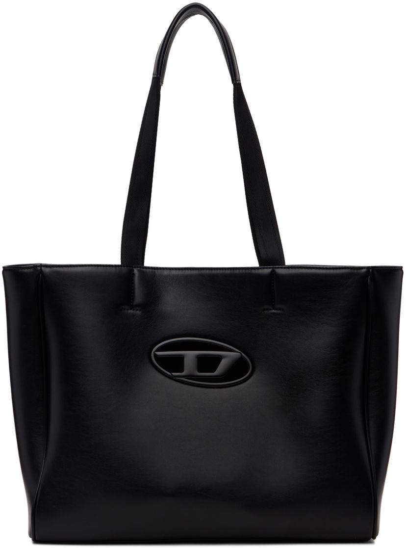 Tote bag Diesel Faux Leather Tote Bag Crna | X10100-P5925-T8013