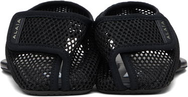 Njega cipela Alaïa ALAÏA Thong Fishnet Sandals Crna | AA3S126TK050, 1
