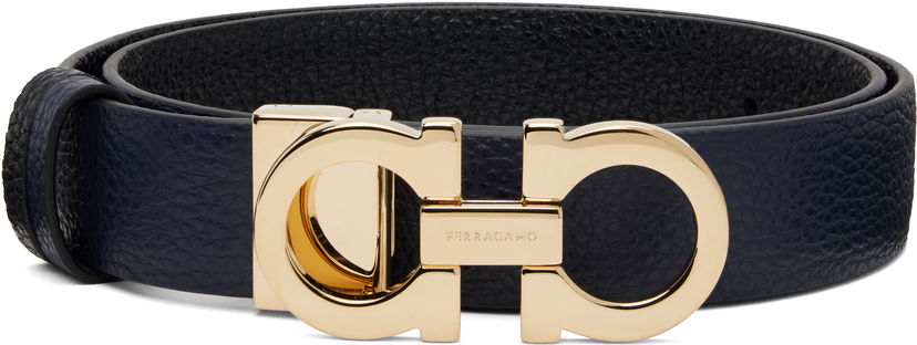 Pojasevi FERRAGAMO Ferragamo Reversible Belt Crna | 673955