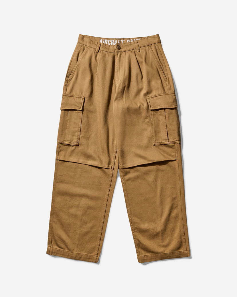 Cargo hlače Alpha Industries Aircraft Pants Smeđa | X146200 13