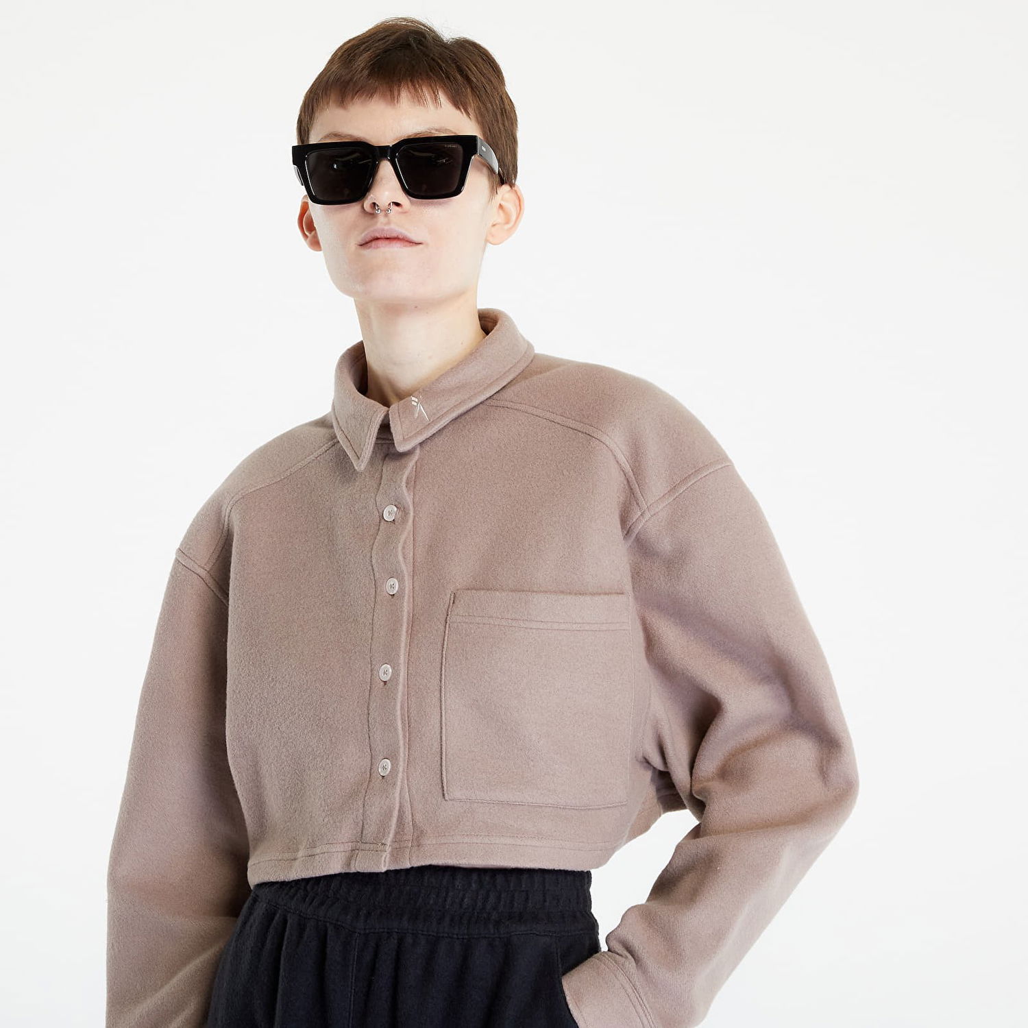 Dukserice Reebok Classics Reverse Fleece Layer Sweathirts Bež | HS0388, 0