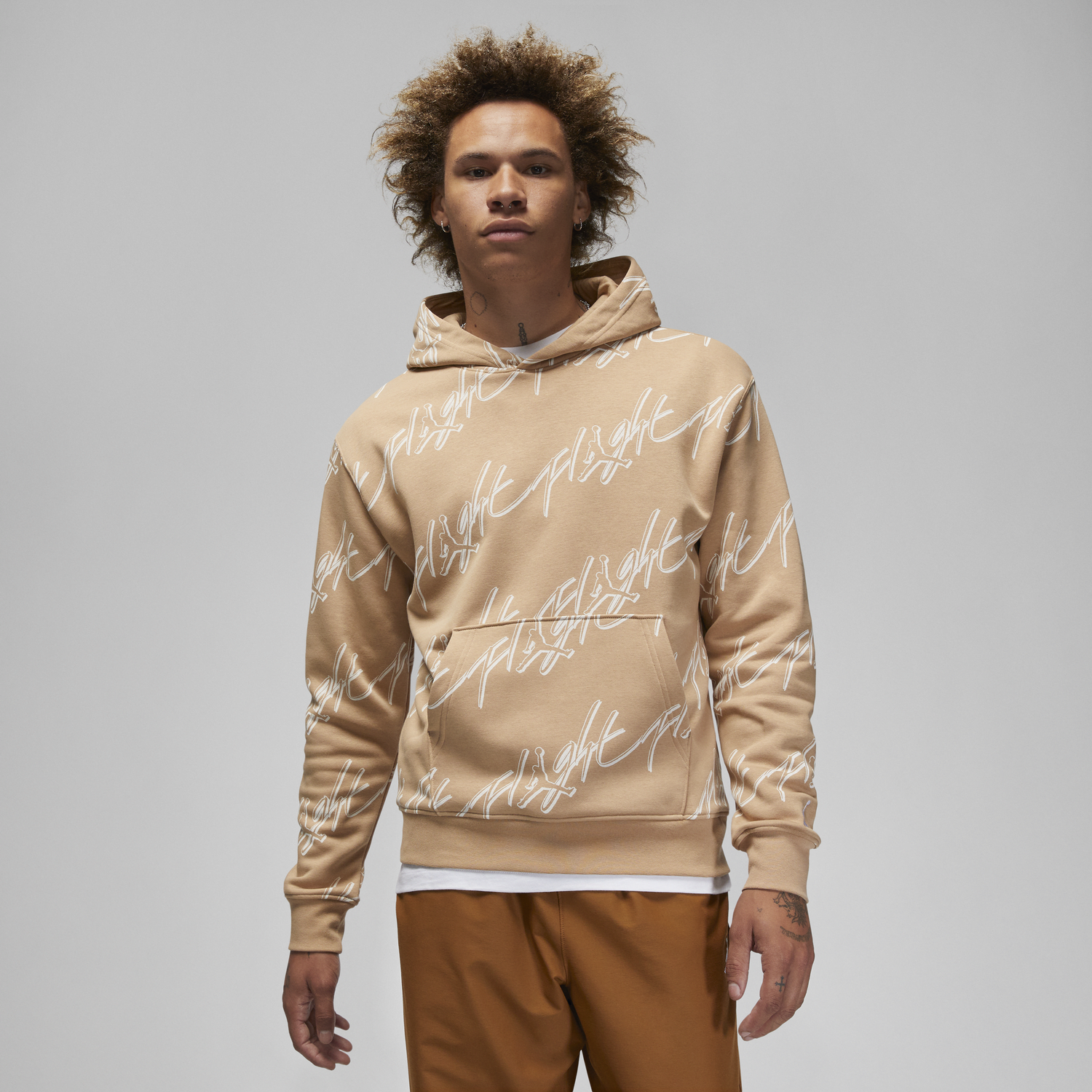 Dukserice Jordan Essentials Hoodie Bež | FB7318-200, 0