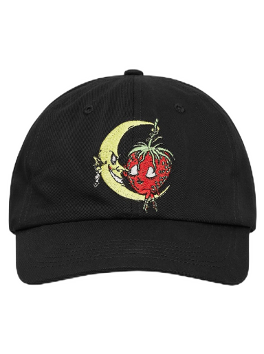 Kapa Sky High Farm Embroidered Six Panel Cap Crna | SHF02K032 1