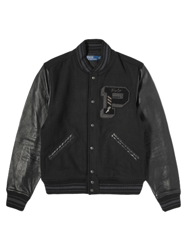 Jakna Polo by Ralph Lauren Polo Ralph Lauren Men's Lined Varsity Polo Crna | 710907546001