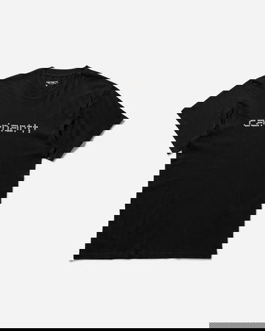 Majica kratkih rukava Carhartt WIP Rivet Script T-Shirt Crna | I034396 89XX, 1