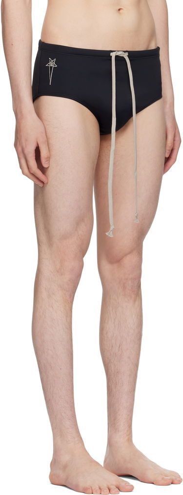 Kupaći kostimi Rick Owens Rick Owens Champion Edition Jersey Swim Briefs Crna | CM01E1692 CHJMW SWIM JERSEY, 1