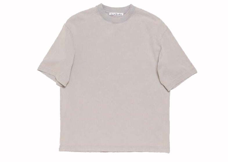 Majica kratkih rukava Acne Studios Relaxed Crew Neck T-Shirt Dusty Purple Ljubičasta | CL0218-ADF