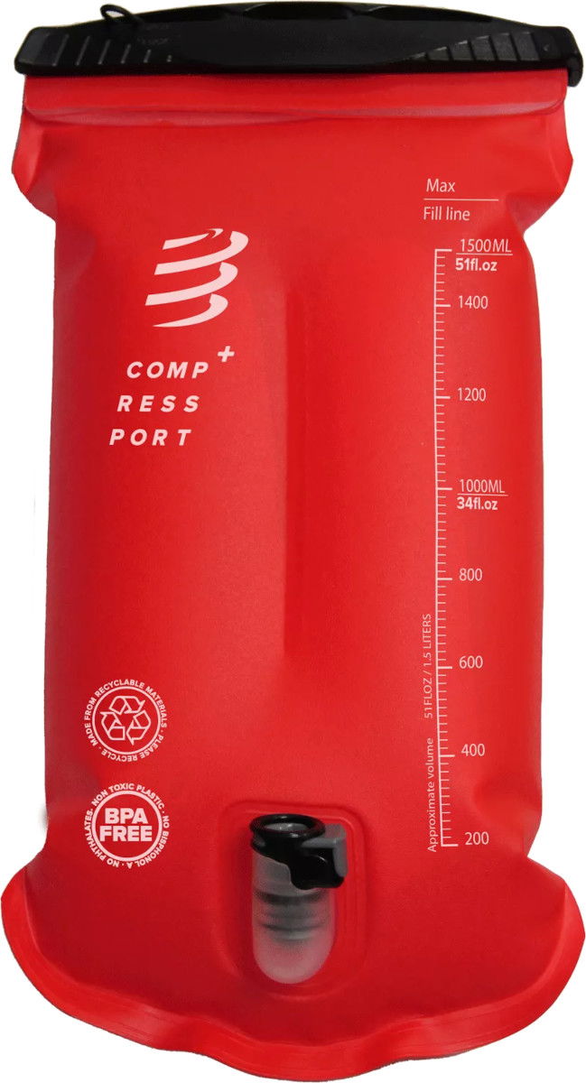 Boca za piće Compressport Hydration Bag 1.5L Crvena | xbpu3813052