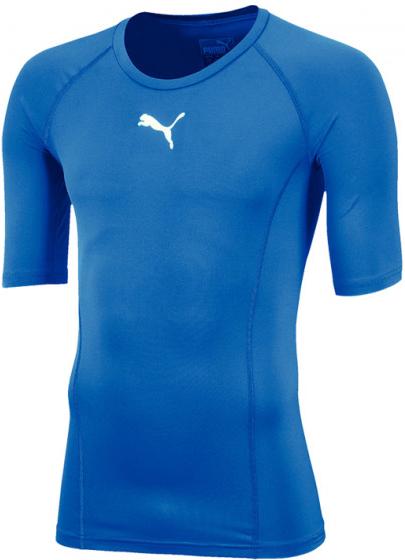 Majica kratkih rukava Puma Puma Liga Baselayer Short Sleeve T-Shirt Plava | 655919-002
