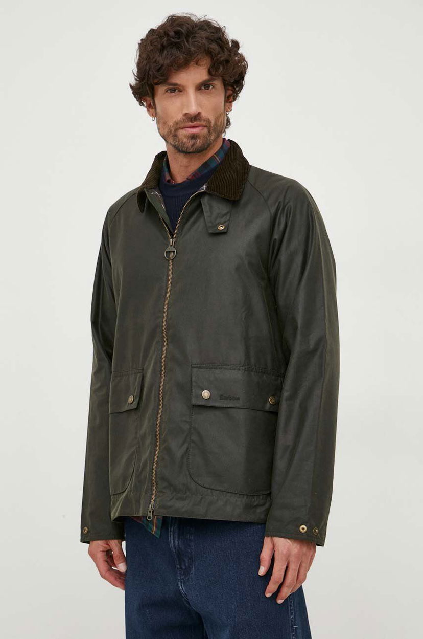 Jakna Barbour Waxed Cotton Jacket Zelena | MWX2205