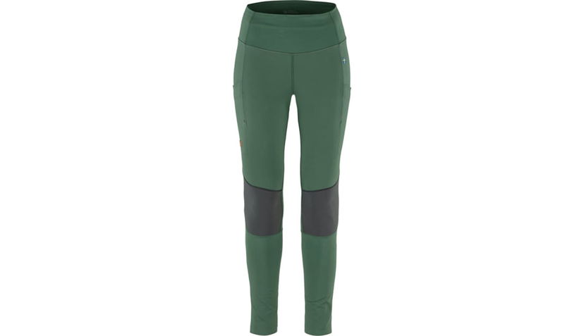 Čarape FJÄLLRÄVEN Abisko Värm Trekking Tights Zelena | F84790-679-048