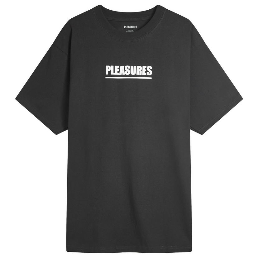 Majica kratkih rukava Pleasures Pleasures Scripture T-Shirt, Size Large Crna | P25SU050-BLK