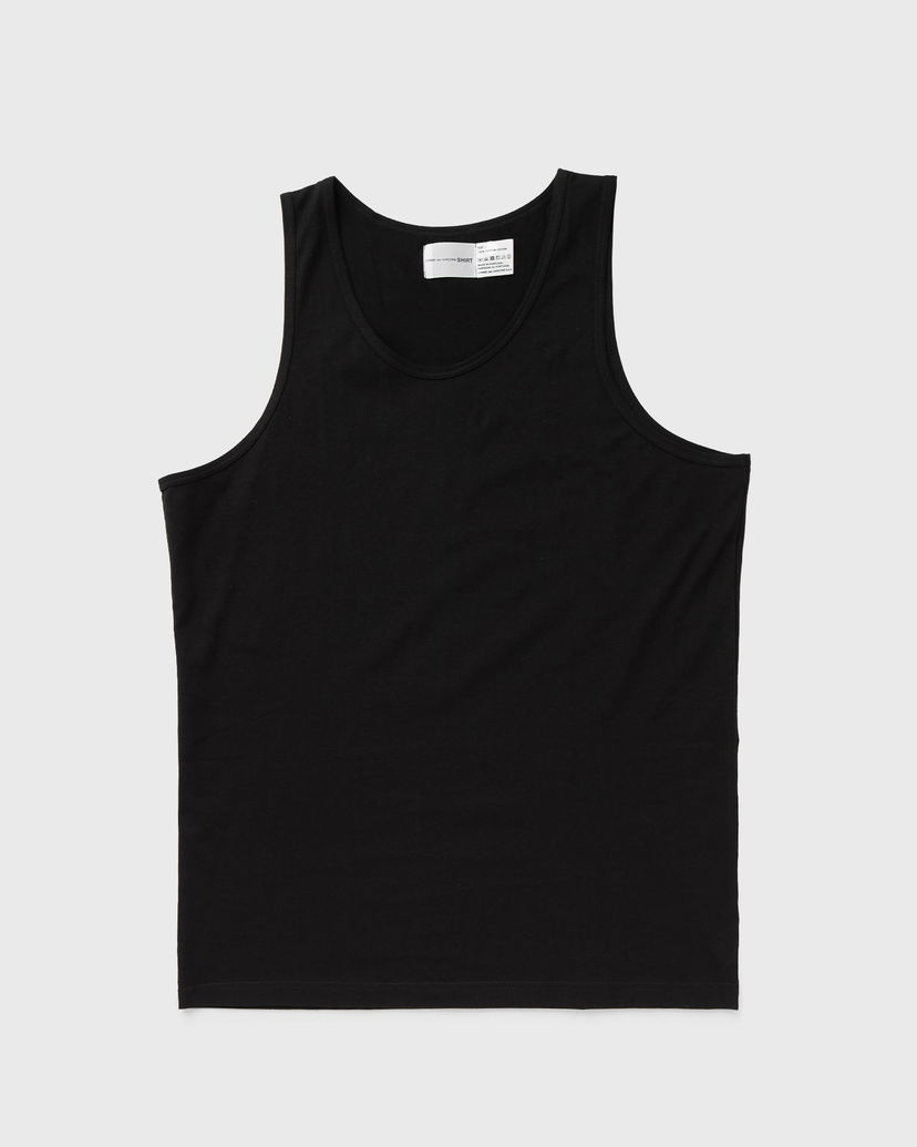 Majica bez rukava Comme des Garçons Tank Top Crna | FZ-T911-PER-1