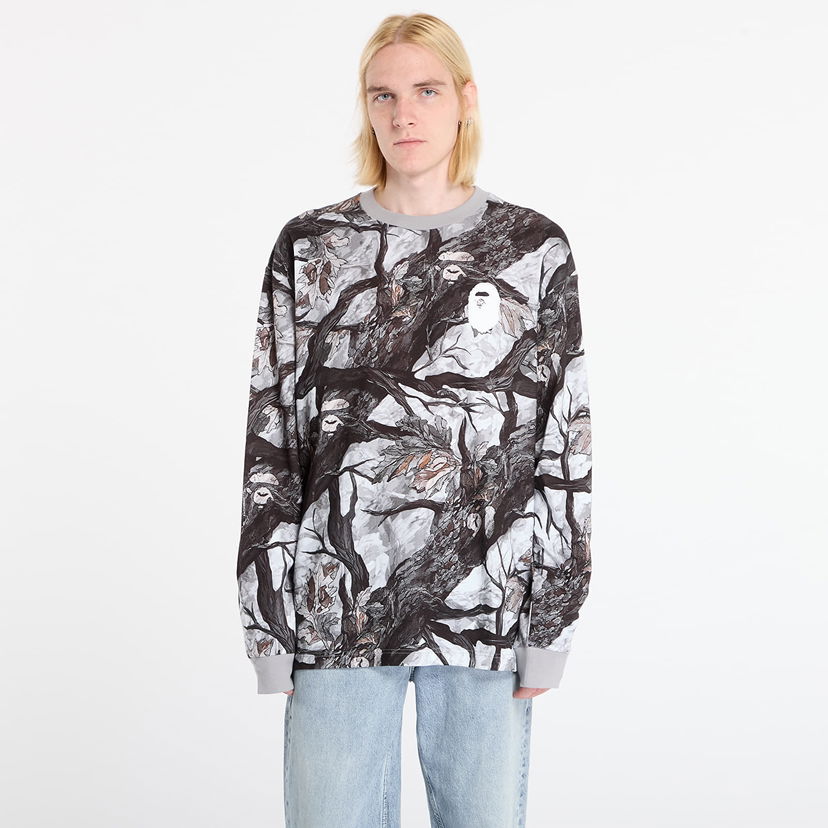 Majica kratkih rukava BAPE Tree Edge Camo Relaxed Fit Long-Sleeve T-Shirt XXL Višebojno | 001LTL801011MWHT