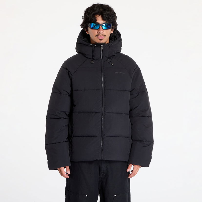 Pernata jakna DAILY PAPER Relaxed Puffer Black Crna | 2422082