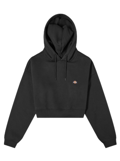 Dukserice Dickies Oakport Cropped Hoody Crna | DK0A4XJTBLK1