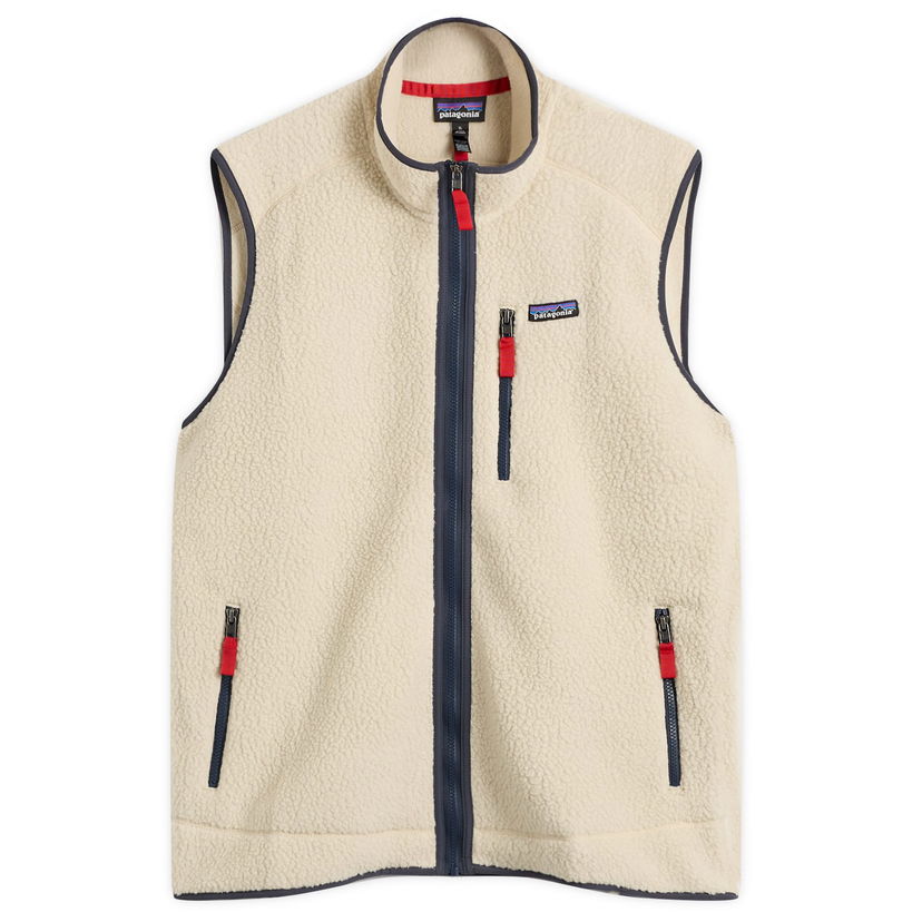 Prsluk Patagonia Men's Retro Pile Vest Size X-Large Bež | 22821-PNSM