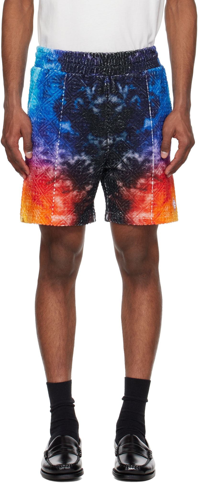 Kratke hlače Casablanca Casablanca Gradient Towelling Shorts Višebojno | MS25-JTR-251-01