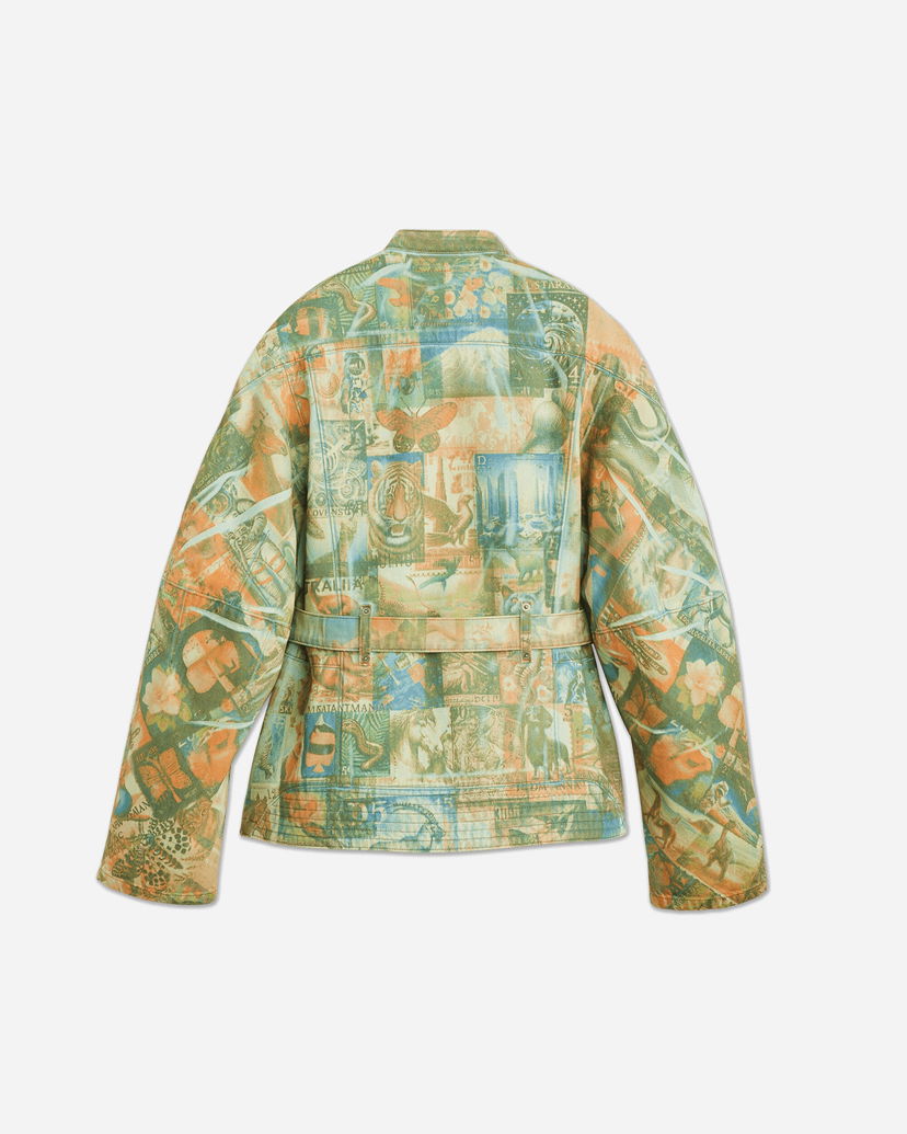 Jakna KIKO KOSTADINOV Levi's Carina Waisted Jacket with Postal Stamp Print Višebojno | 003IR0000 1